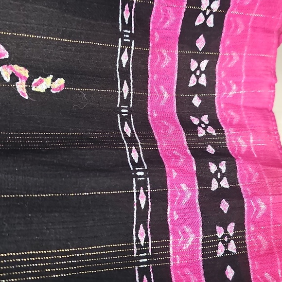 NWT Vince Camuto Exotic Blooms Crinkle Topper Open Front OS - Picture 9 of 13